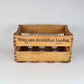 Originale Vintage Weinkiste Holz aus der Pfalz mit Aufschrift